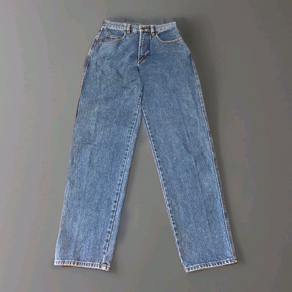 Vintage GAP Reverse Fit Jeans Womens 28x32 High Rise Tapered Mom Denim 90s